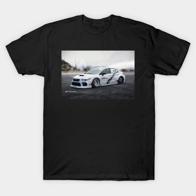 WRX sti Custom design poster by asakdesign T-Shirt by ASAKDESIGNS